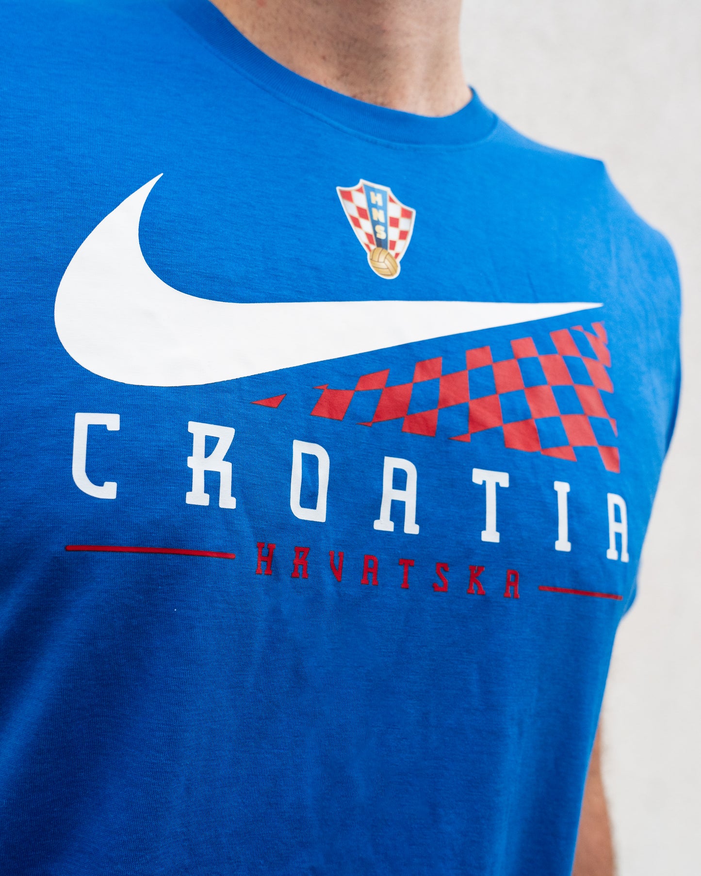 T-Shirt Swoosh Croatia light blue M 6