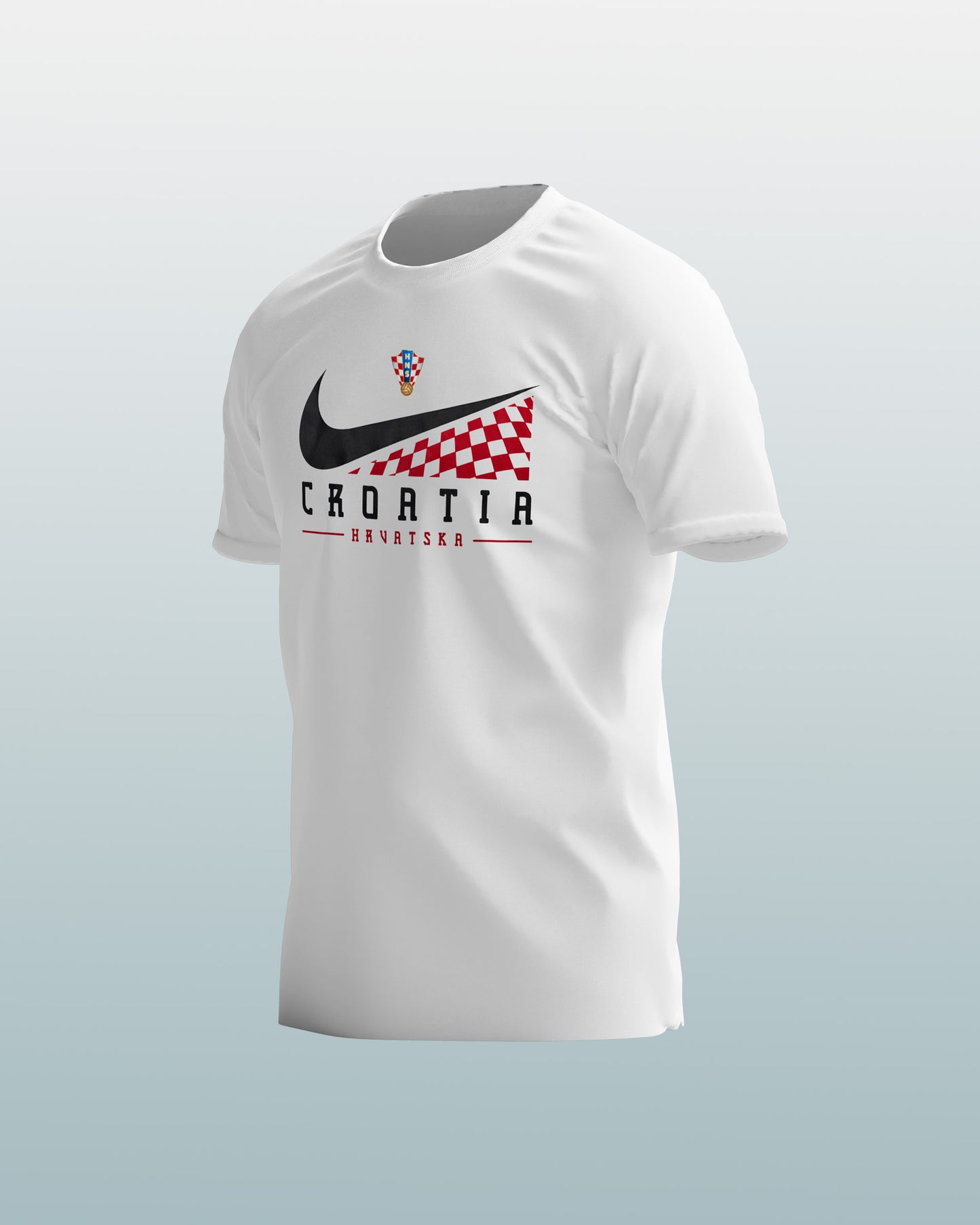 T-Shirt Swoosh Croatia white Y