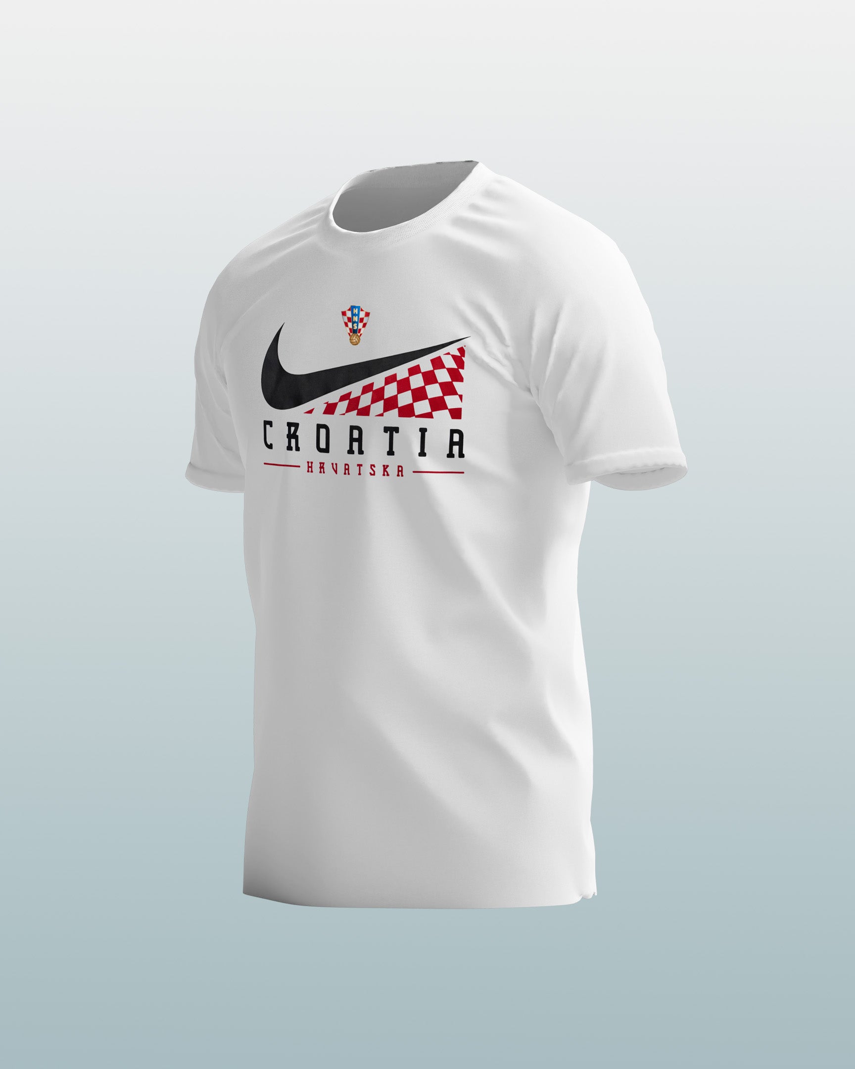 T-Shirt Swoosh Croatia white Y