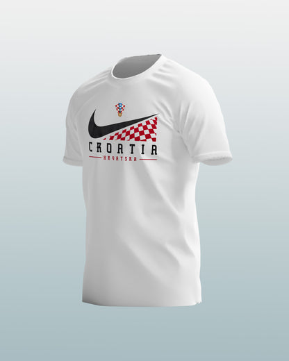 T-Shirt Swoosh Croatia white Y