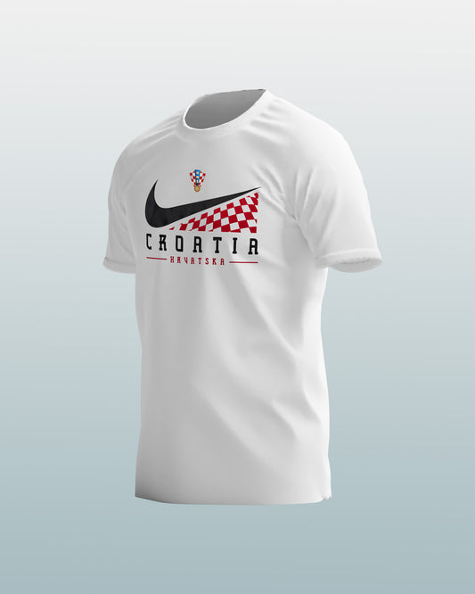 T-Shirt Swoosh Croatia white Y