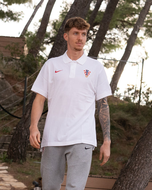 Polo shirt white NSW PQ M