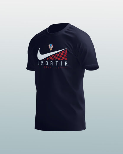 T-Shirt Swoosh Croatia blue Y