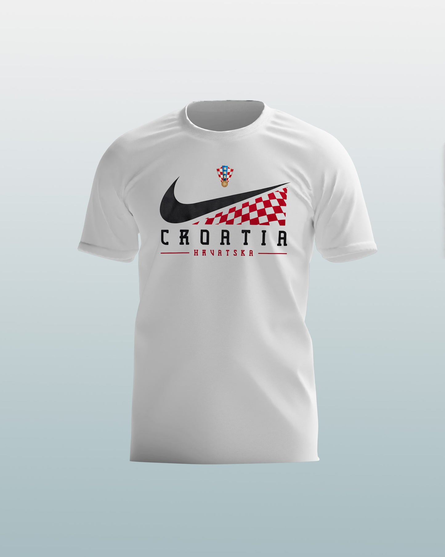 T-Shirt Swoosh Croatia white Y 2