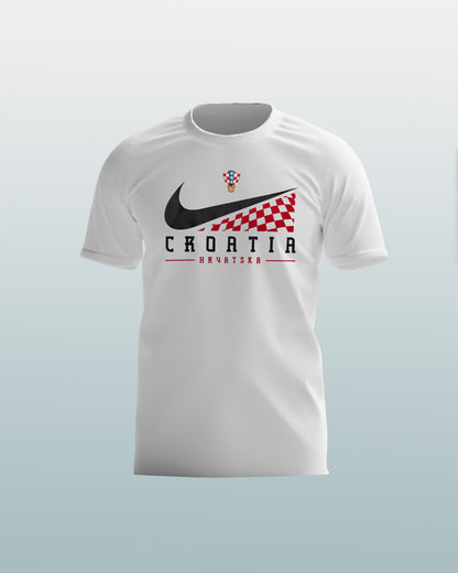 T-Shirt Swoosh Croatia white Y 2