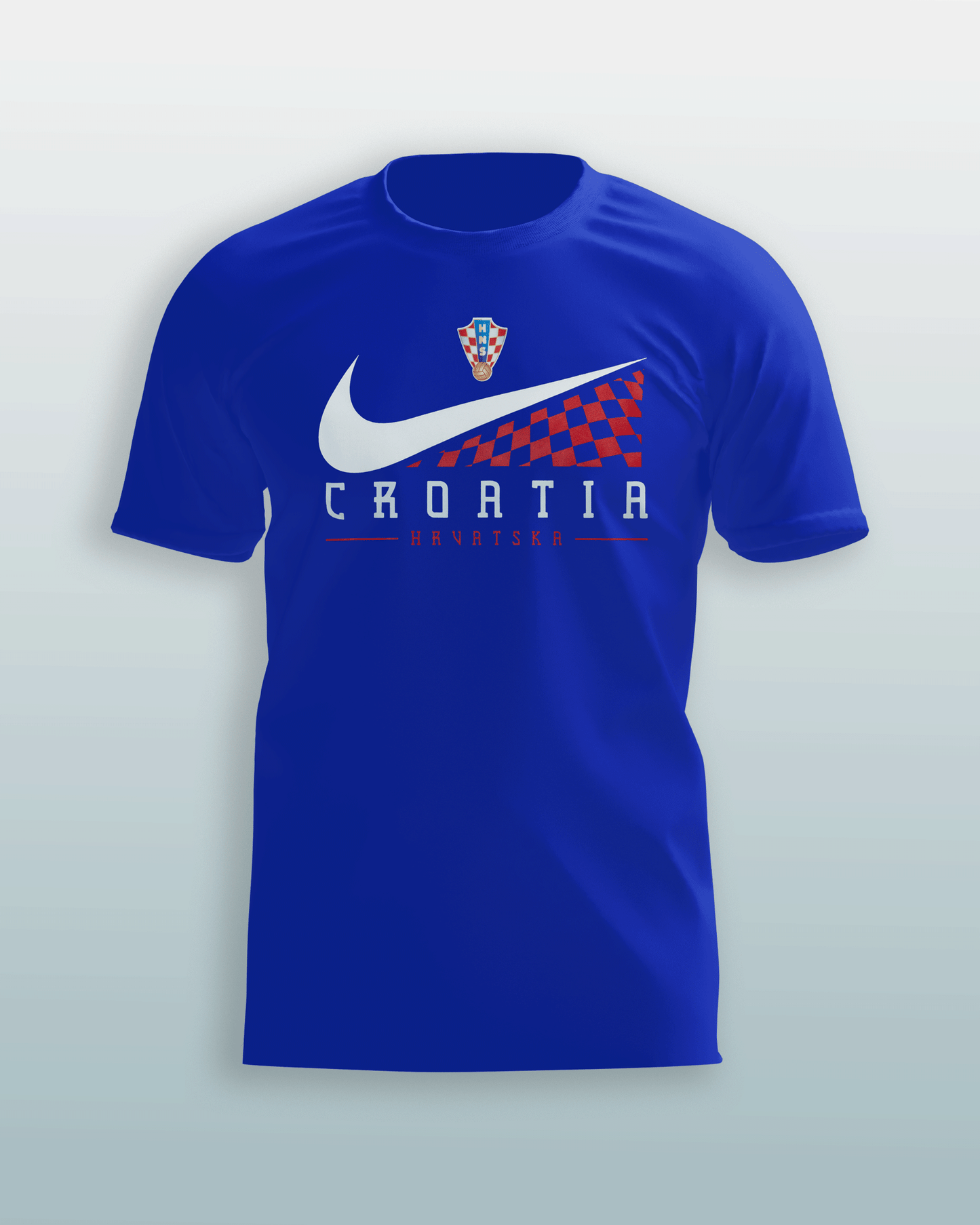 T-Shirt Swoosh Croatia light blue Y 2