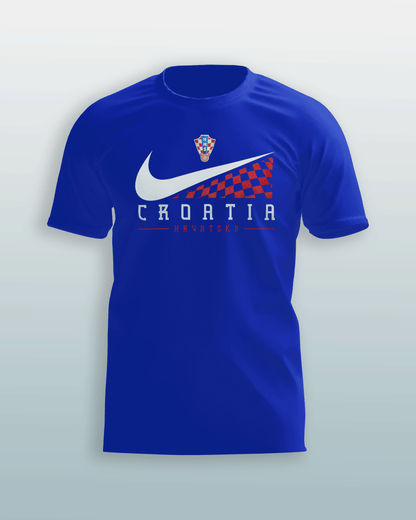 T-Shirt Swoosh Croatia light blue Y 2