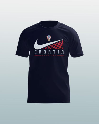 T-Shirt Swoosh Croatia blue Y 2