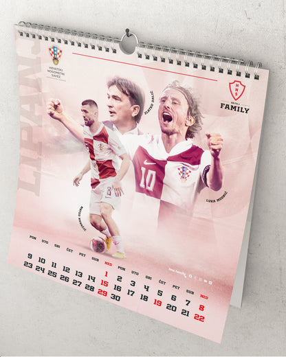 "Vatreni" Calendar 2025 2