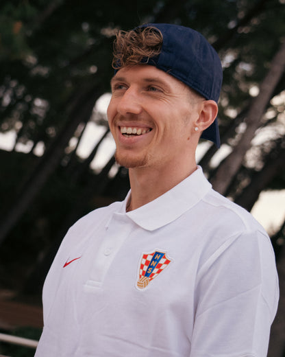 Polo shirt white NSW PQ M 3