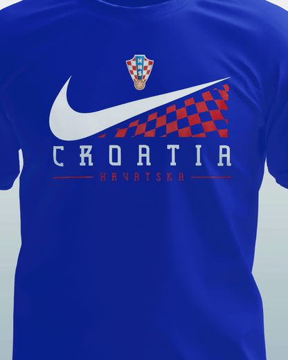 T-Shirt Swoosh Croatia light blue Y 4