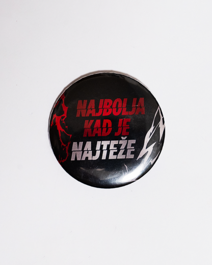 Badge "Najbolja kad je najteže" 4