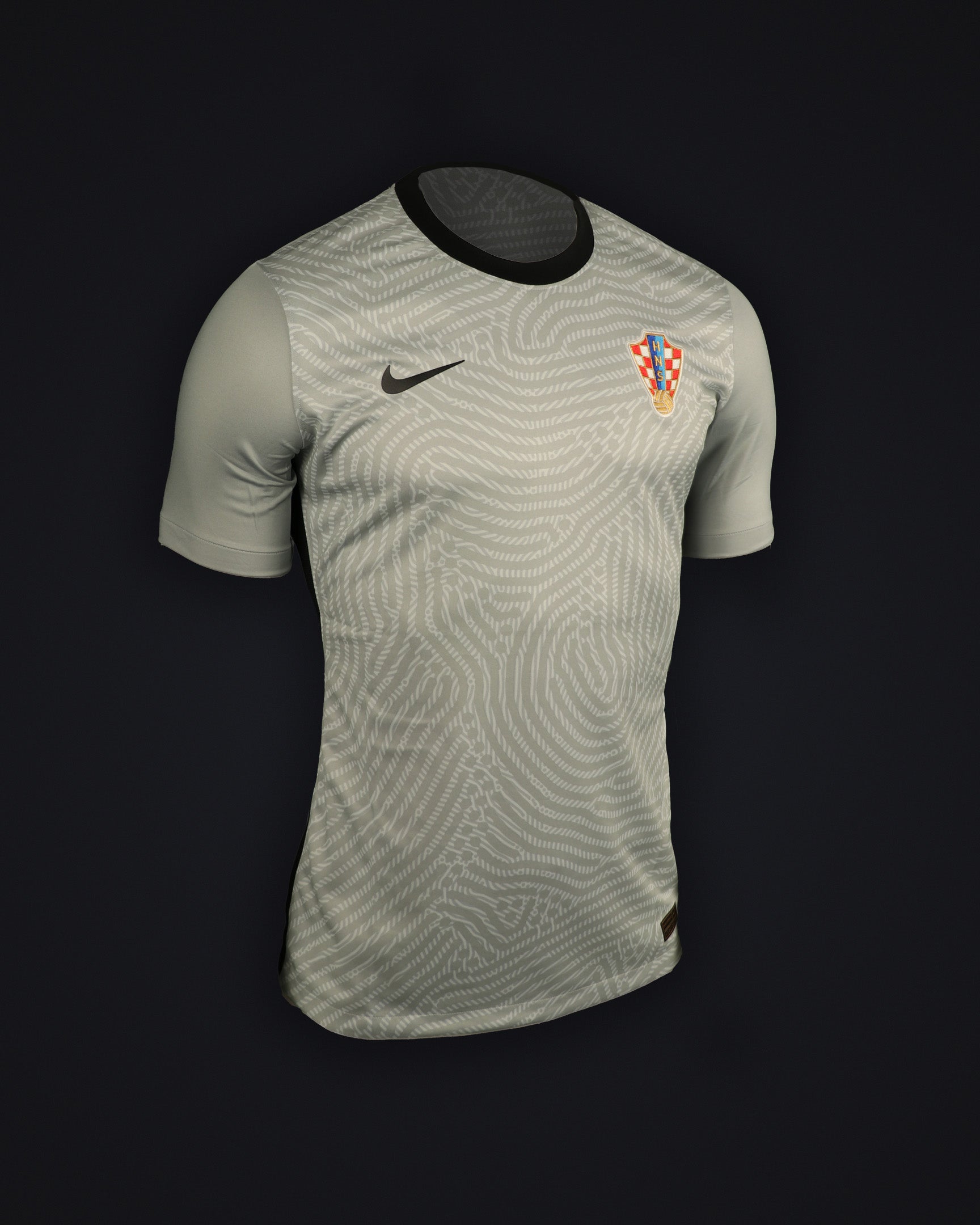Goalkeeper Jersey Grey SS DF M 2