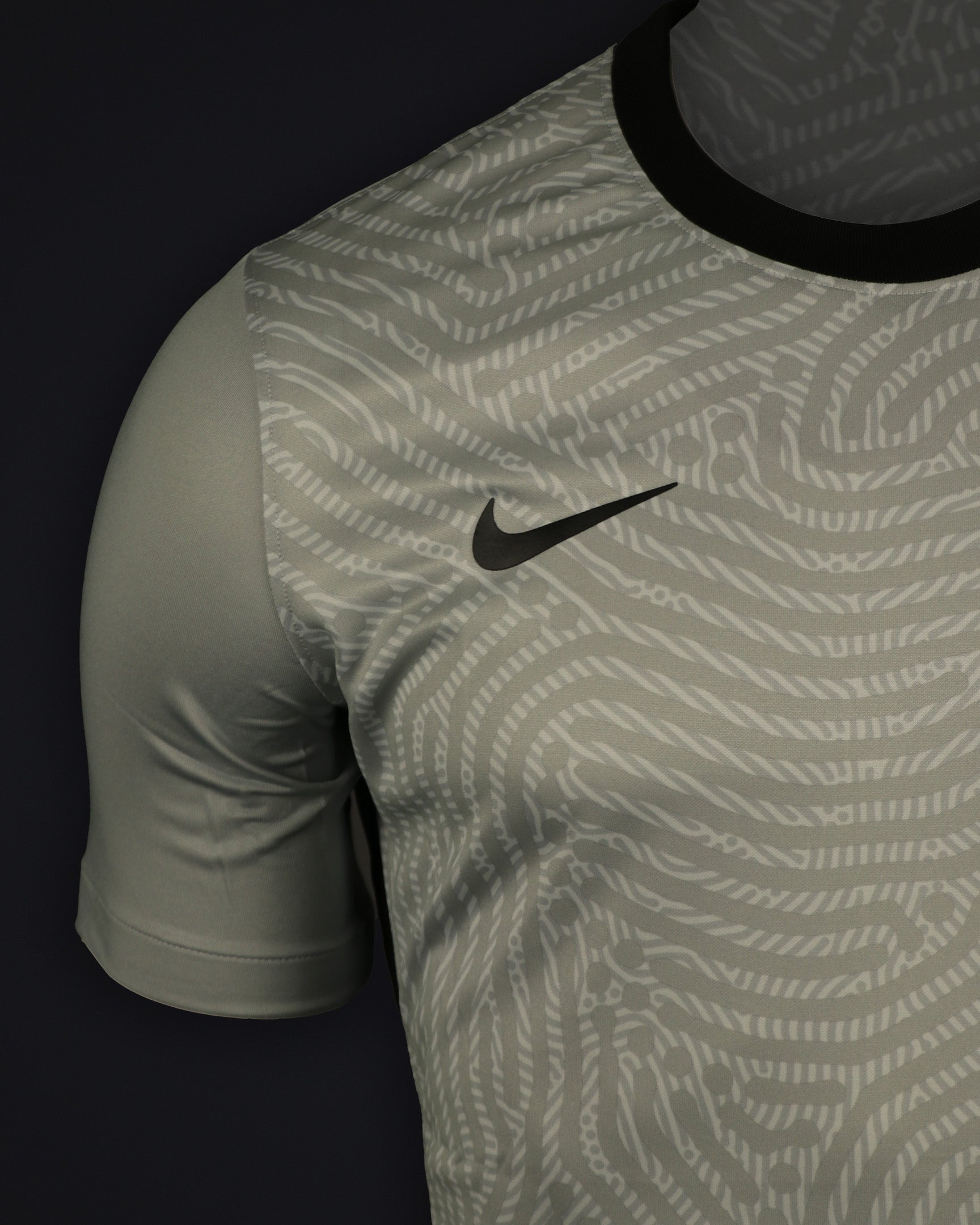 Goalkeeper Jersey Grey SS DF M 3