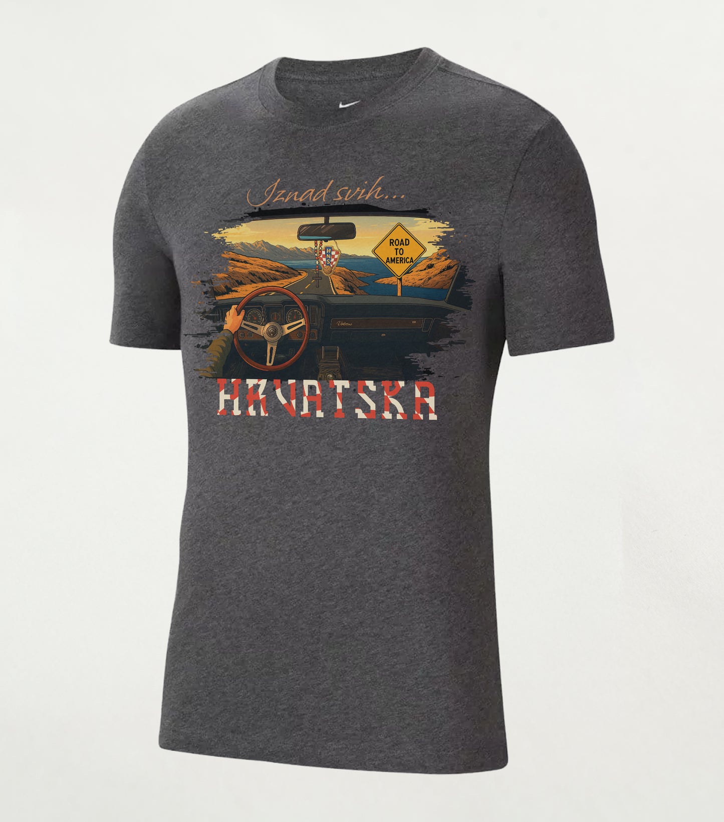 T-Shirt "Road to America" M 3