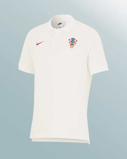 Polo shirt white NSW PQ M 5