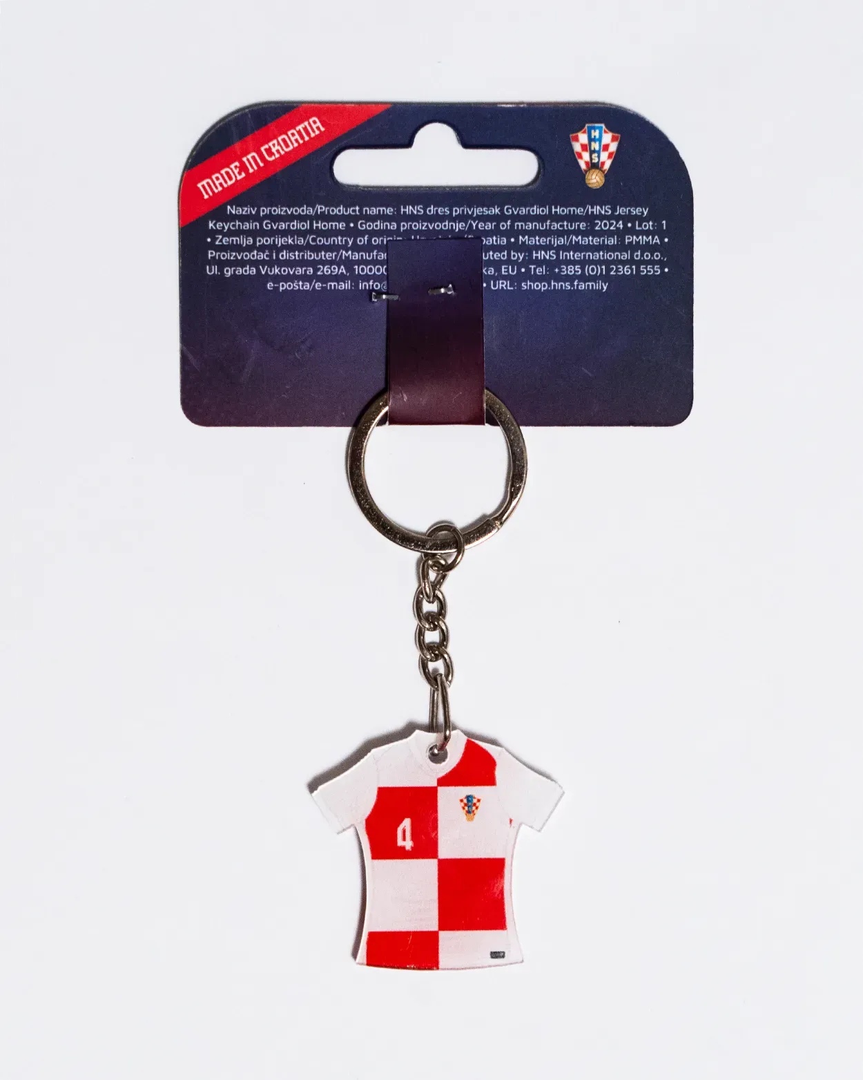 Jersey Keychain Home