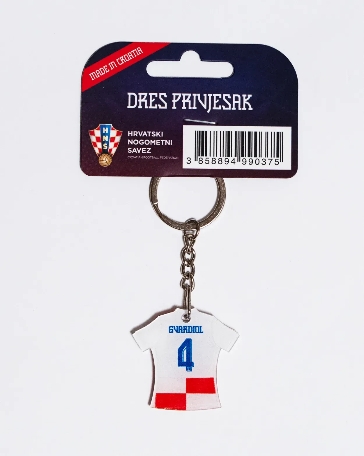 Jersey Keychain Home