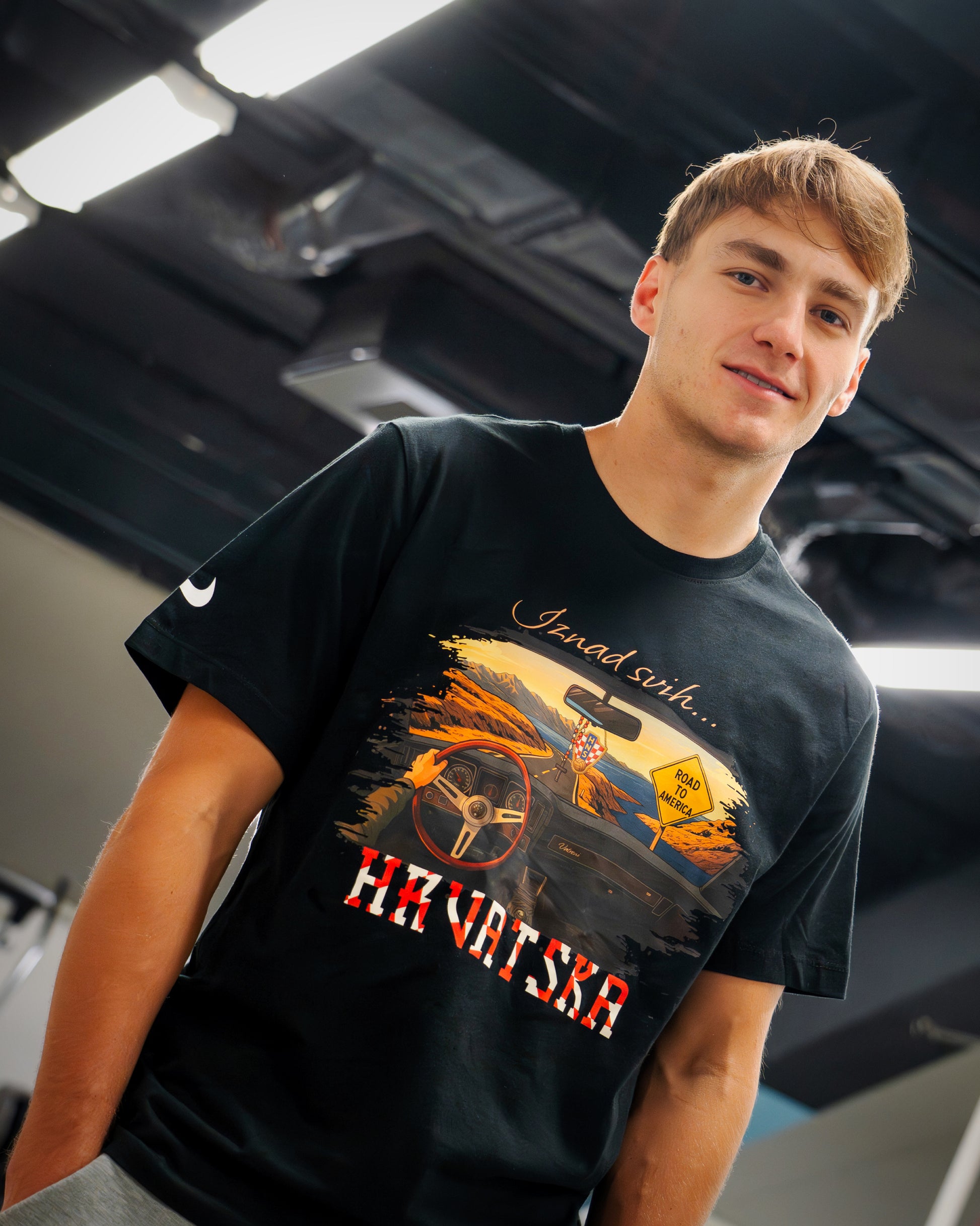 T-Shirt "Road to America" M 2