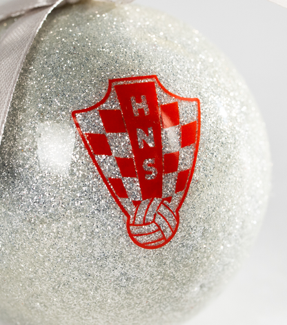 Christmas Tree Ornament Silver 3