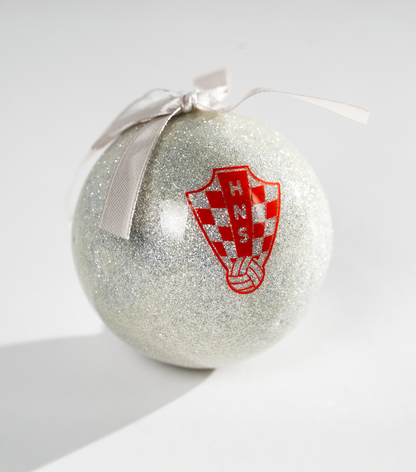 Christmas Tree Ornament Silver 2