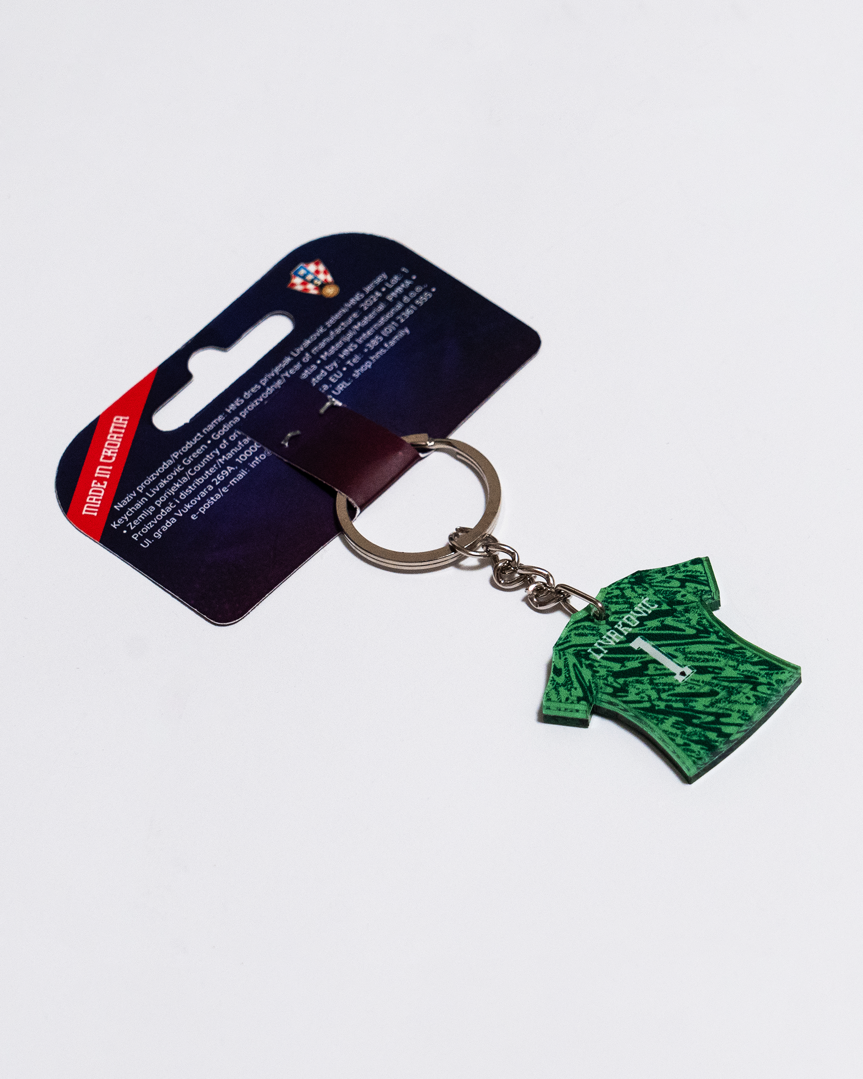 Jersey Keychain GK Livaković 2