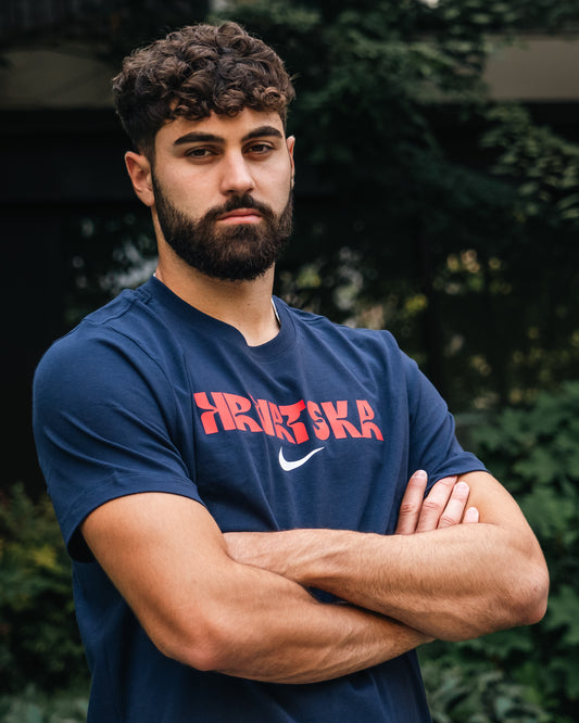 T-shirt HRVATSKA blue M