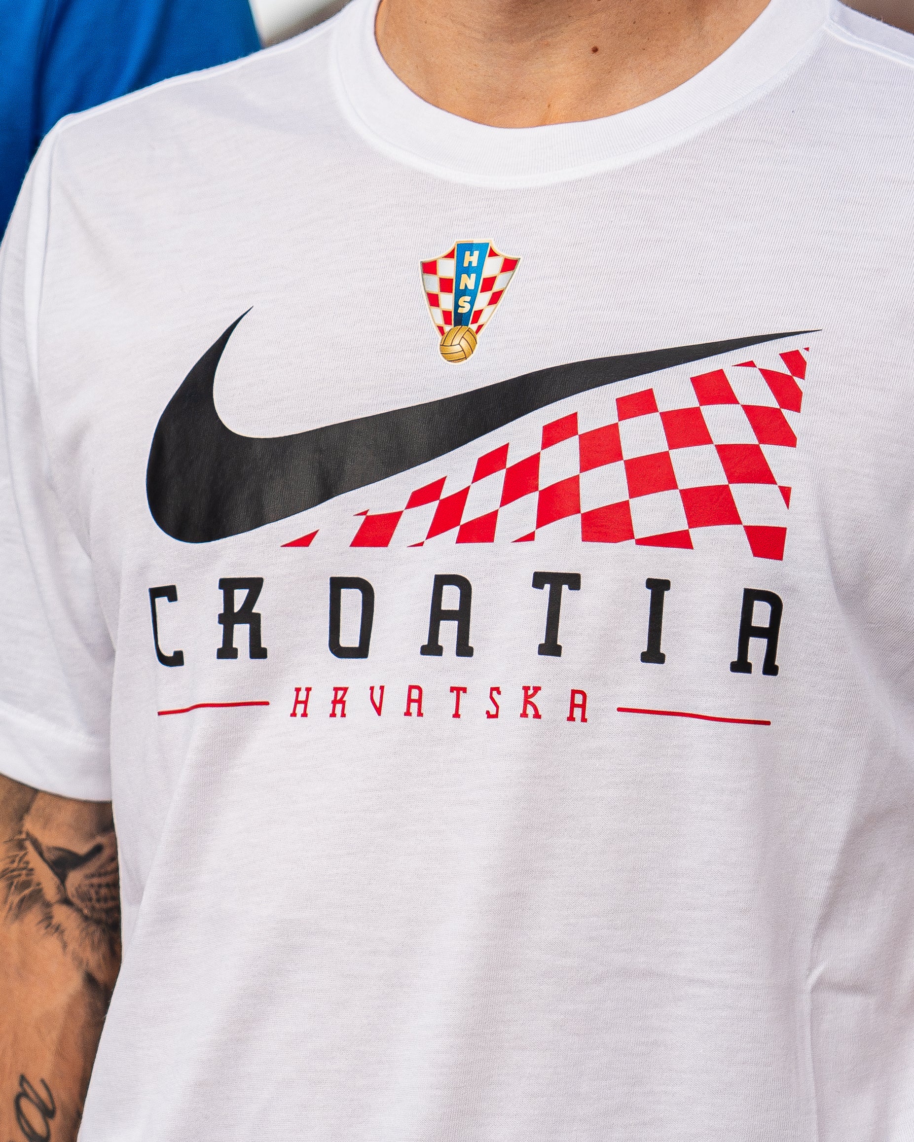 T-Shirt Swoosh Croatia white M 4