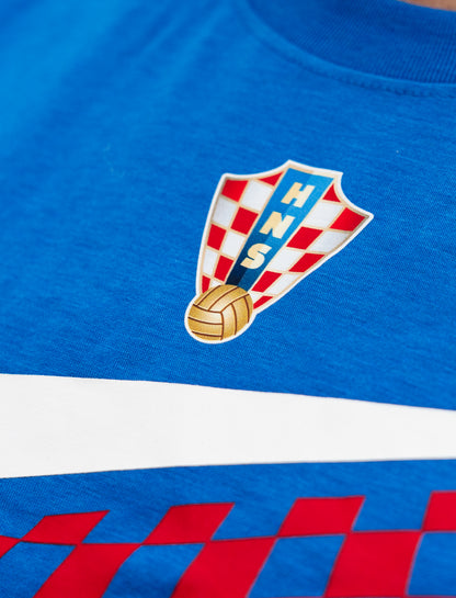 T-Shirt Swoosh Croatia light blue M 4