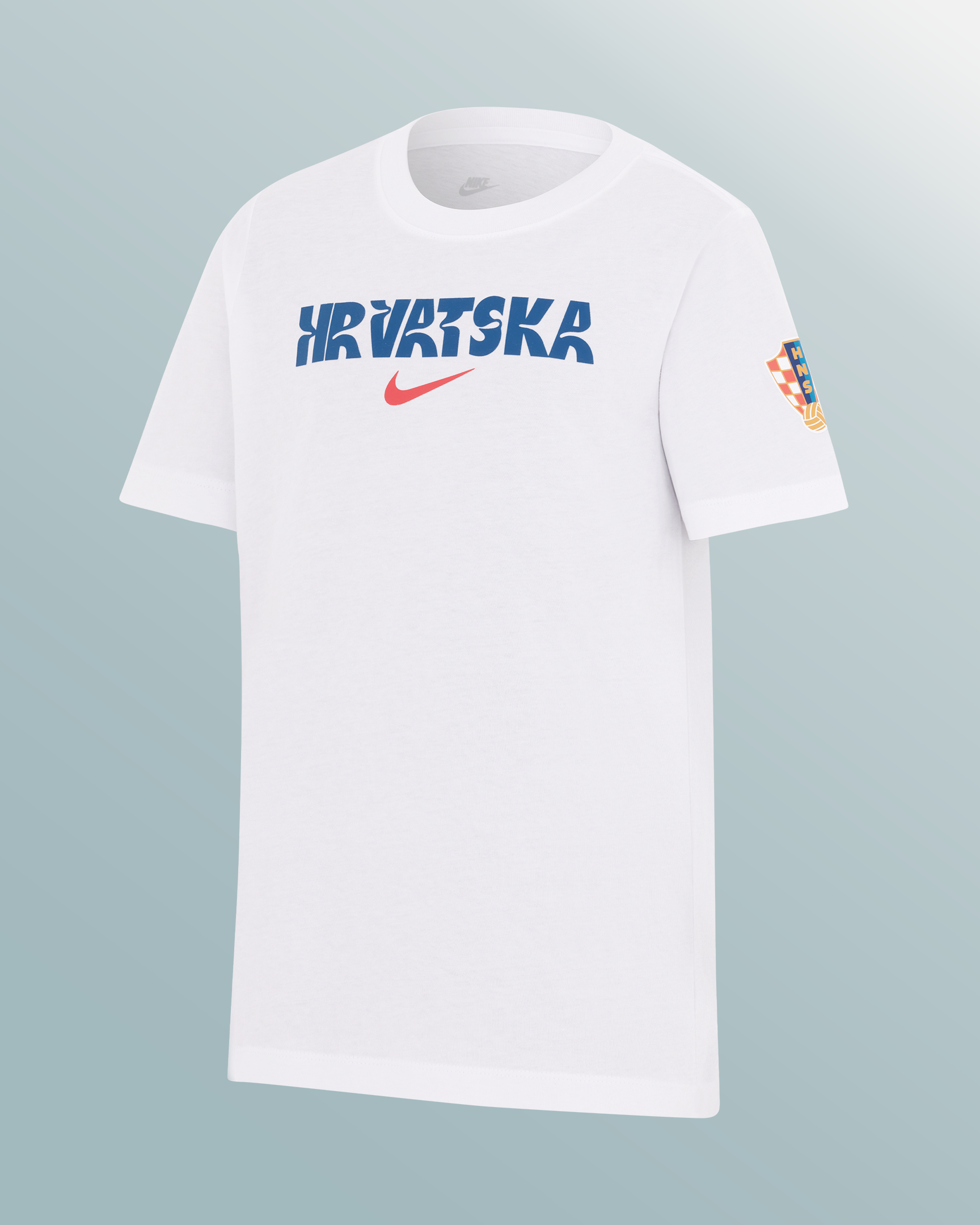 T-shirt HRVATSKA white Y
